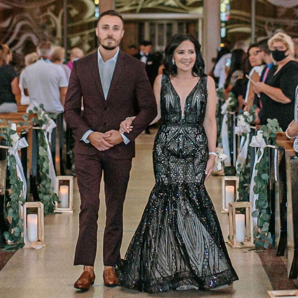 Formal Black Gown